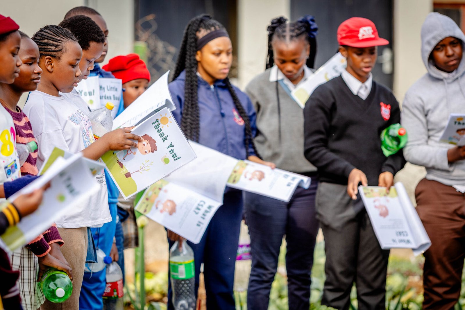 PYMA learners reading