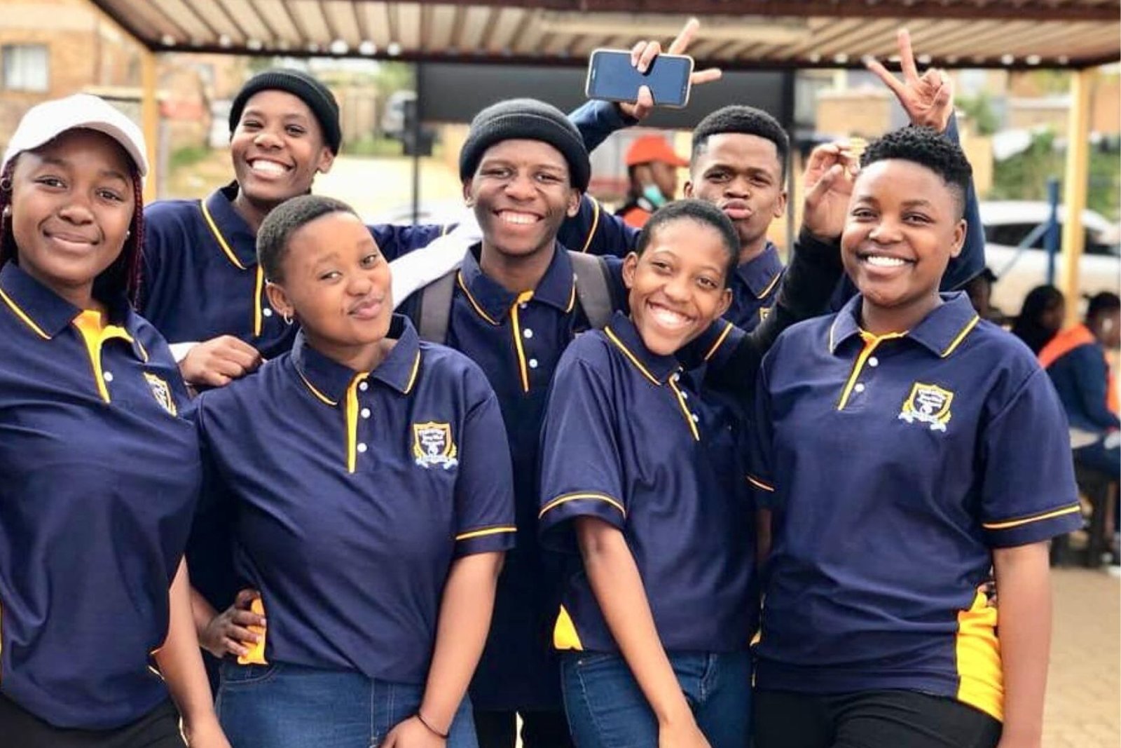 PYMA tutors smiling
